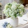 Hydrangea Artificial Flowers Silk Ball Chrysanthemum Home Decora Living Room Fake Flowers Brial Bouquets Festival Wedding Wreath