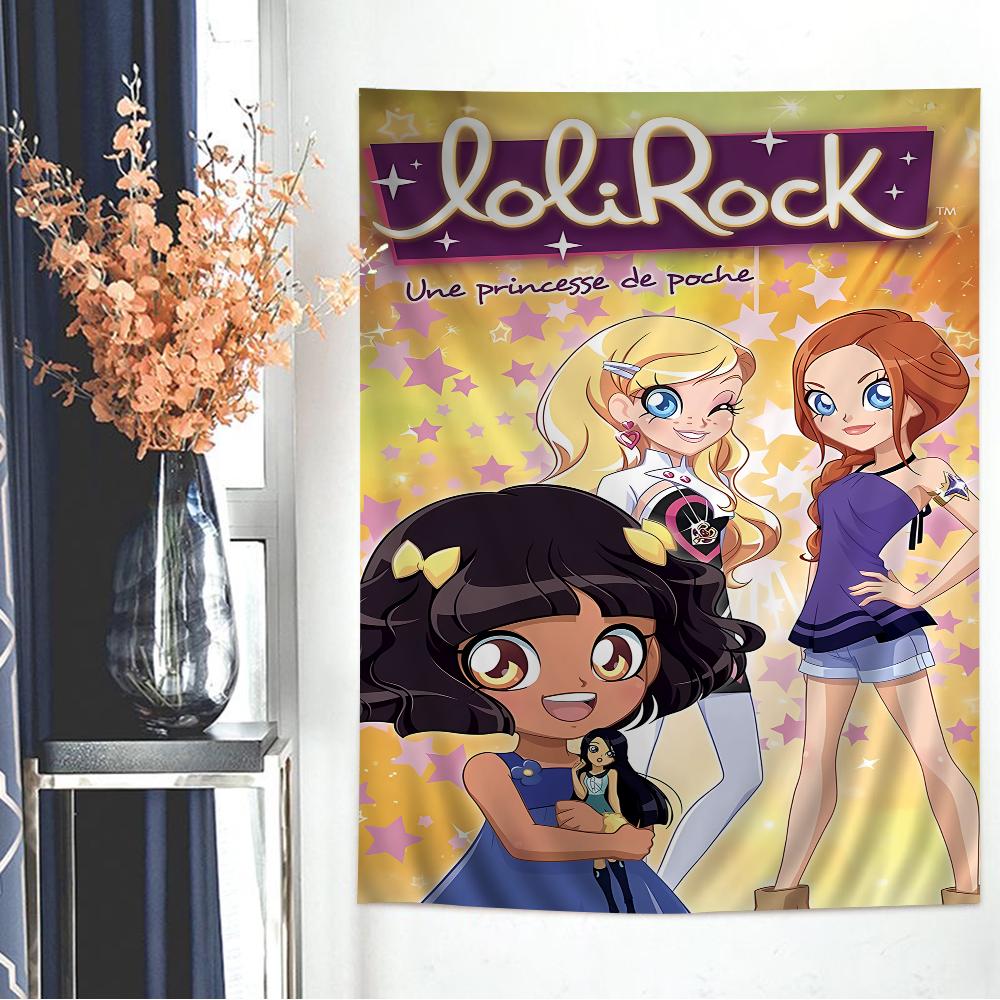 LoliRock Cartoon Hanging Bohemian Tapestry Cheap Hippie Wall Hanging Bohemian Wall Tapestries Mandala Wall Hanging Home Decor