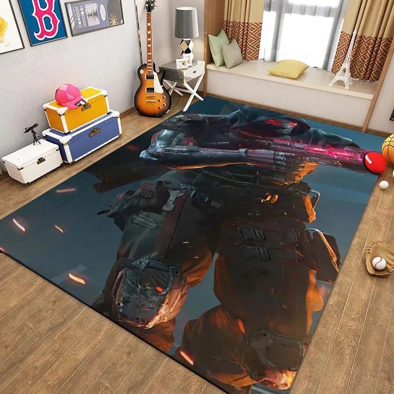 Snooker Billiard Pattern Living Room Area Rug Mat Creative Doormat Carpet for Bedroom Home Decor Living Room Decoration Bedroom