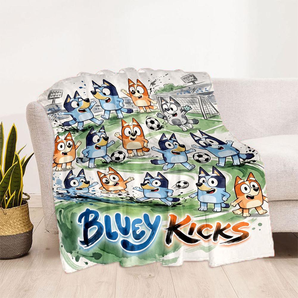 Christmas Adventure Pencilmates Customize Text Blanket Lightweight Personalized Blanket Warmthful Decor Perfect for Living Room Couch Sofa Picnics