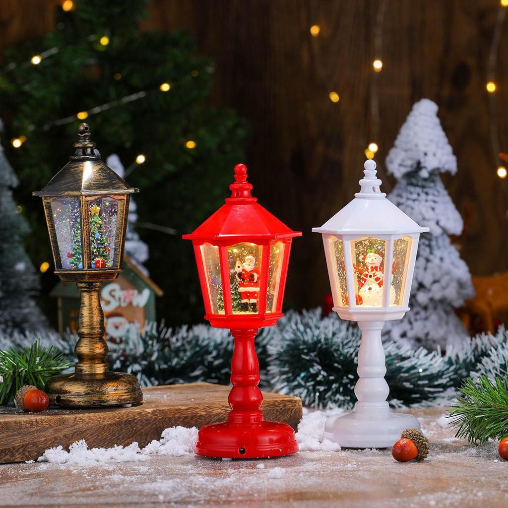 Musical Christmas Water Lamp: Illuminated Holiday Decoration & Night Light - Perfect Children's Gift