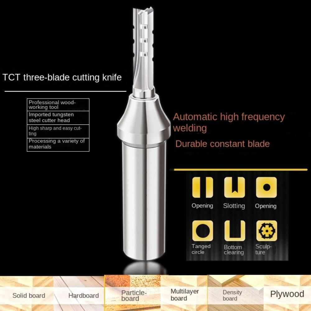 1/2 Shank Trimming Slotting Router Bit TCT Slotting End Mill Cutter  Carbide CNC Tool