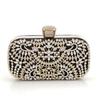 2023 Diamond Evening Clutch Bag For Women Wedding Golden Clutch Purse Chain Shoulder Bag Small Party Handbag With Metal Handle