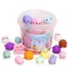 Cute Soft TPR Squeeze Dolls - 24 Pcs Stress Relief Toy for Office and Home