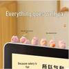 Micro Landscape Cute Pig Desktop Ornament: High-End Handmade Resin Decoration