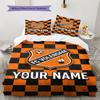 Name Custom FC Volendam Pattern Bedding Set Quilt Cover Pillowcase Home Decor Gift (1 * duvet cover + 2 * pillowcase, without core)
