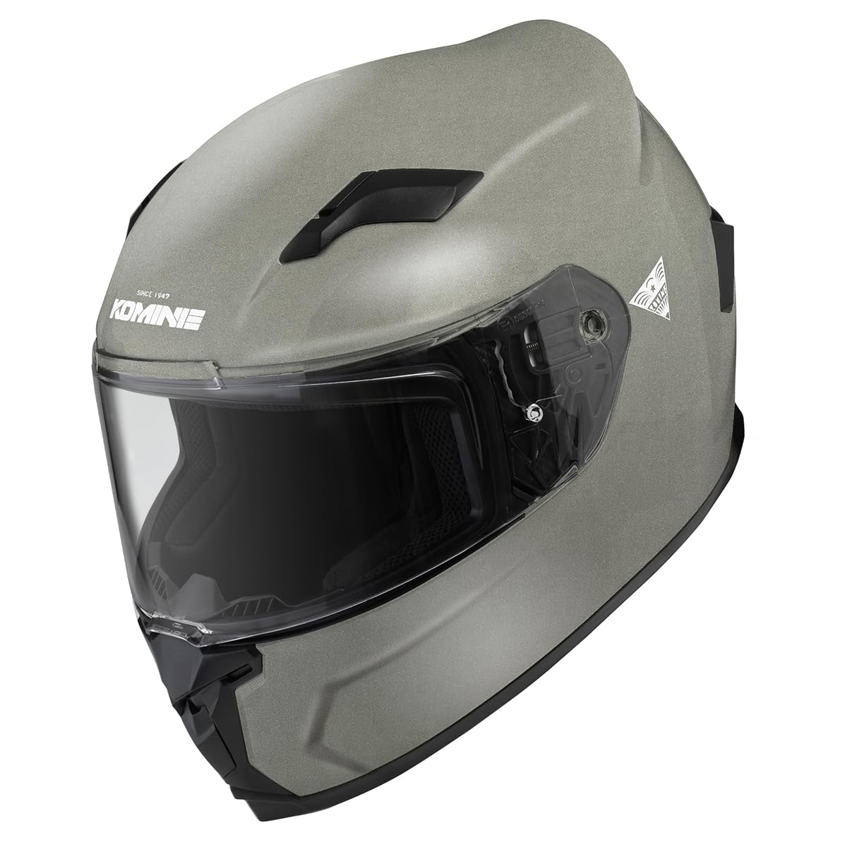 

KOMINE FL Full Face Motorcycle Helmet Gunmetal L HK-170