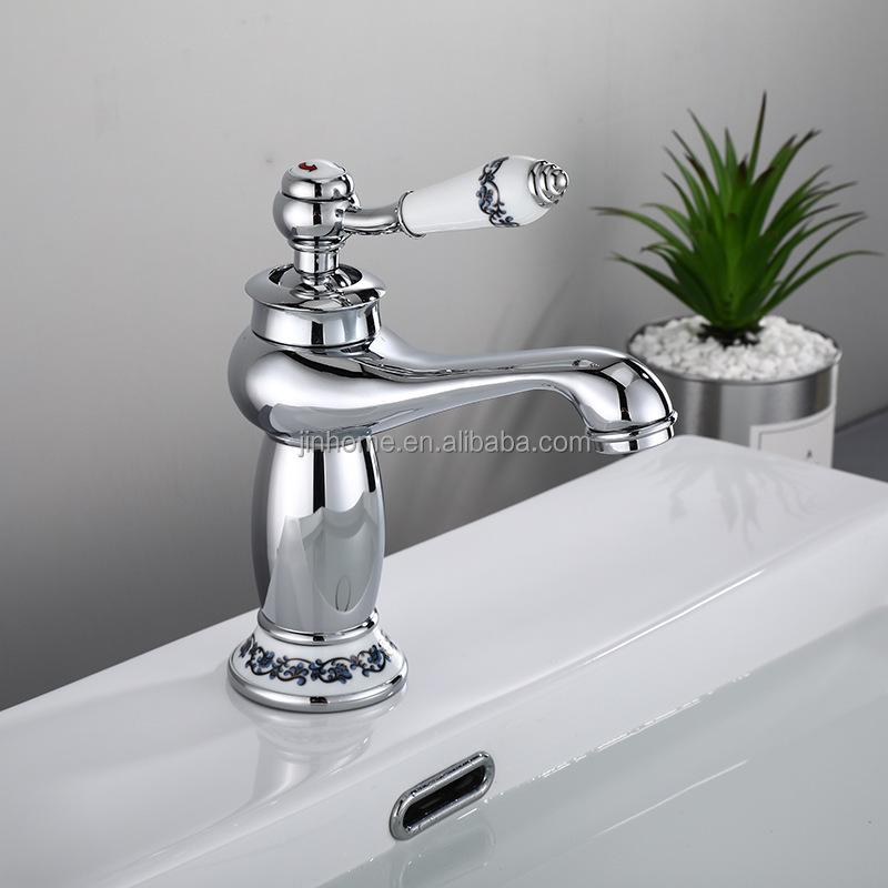 High Quality Brass Antique Bathroom Basin Water Tap Basin Faucet Bath Taps and Faucets for Bathroom Hotel Apartment