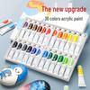 Waterproof Acrylic Paint Set - Non-Fading, Complete Pigment Collection