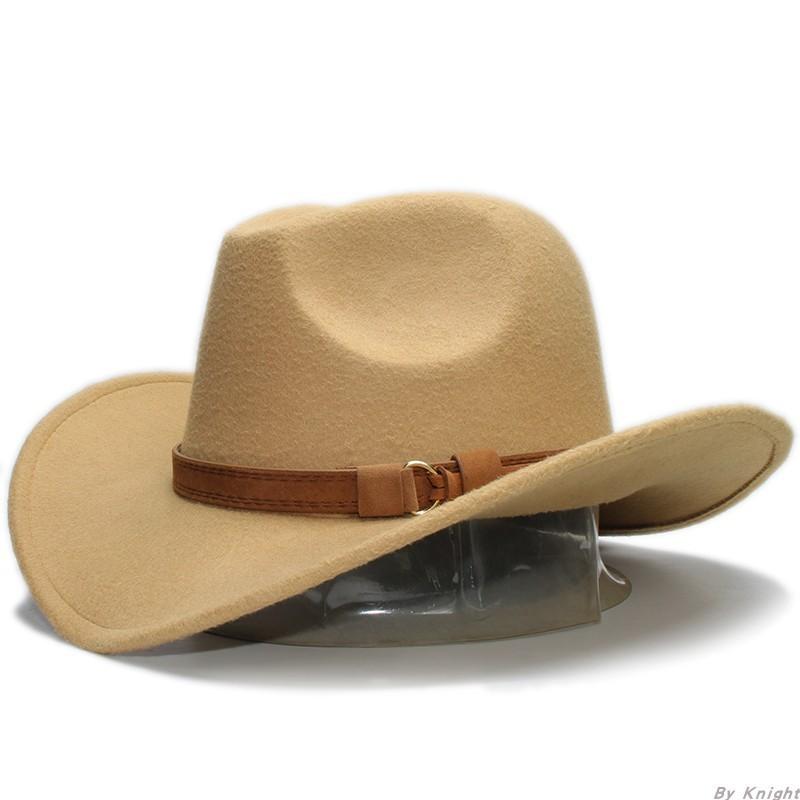 Klassieke Western Cowboyhoed Met Brede Rand Voor Zomerse Zonbescherming Volwassenen En Kinderen