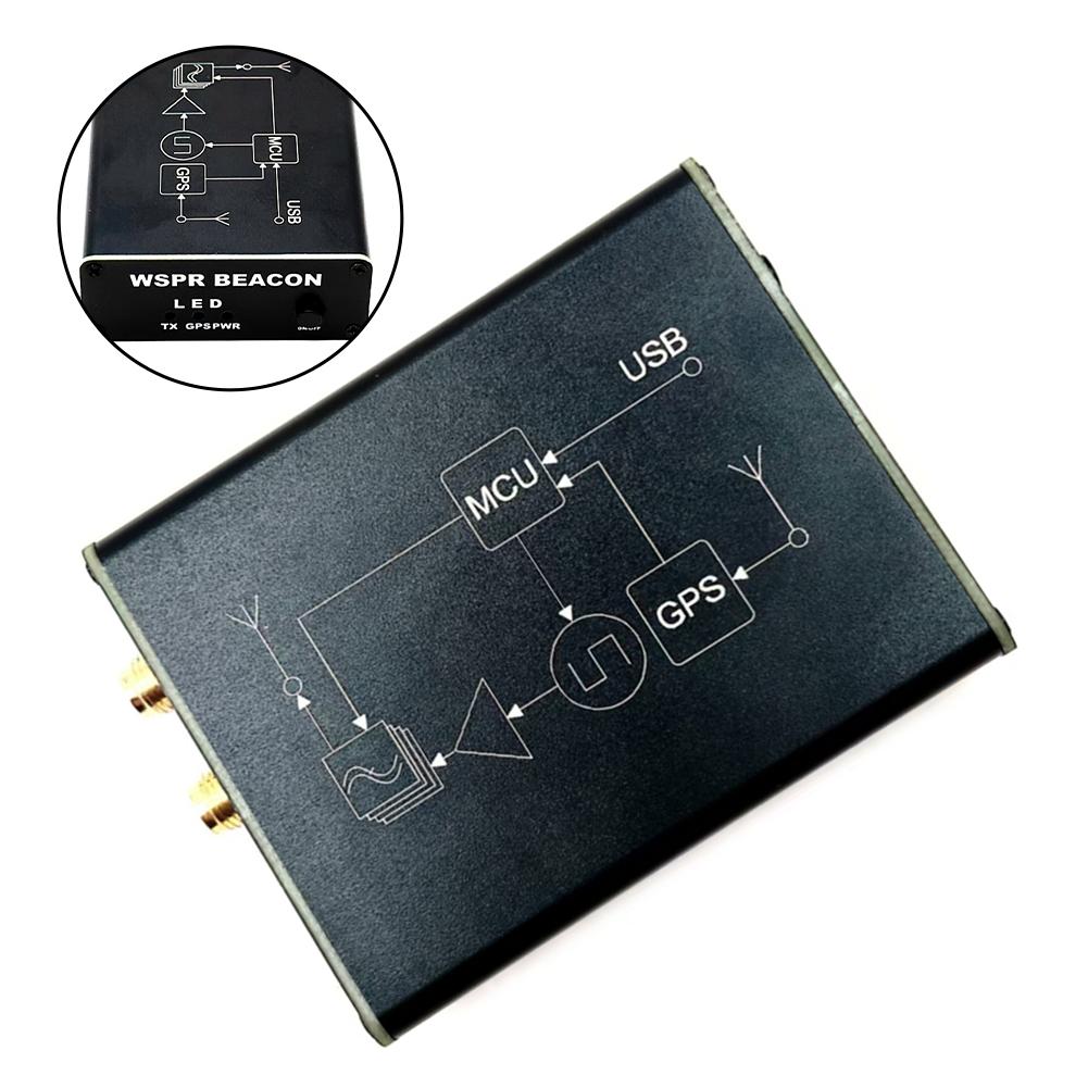 Trasmettitore WSPR SI5351 Con TCXO E GPS Posizionamento Automatico QTH 23dBm 1-30MHz Per Strumenti di Misura di Test