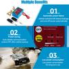Car Kill Switch 12V 240A Remote Battery Disconnect Switch Automatic Car Battery Shut Off Switch Anti Theft Remote Control Switch