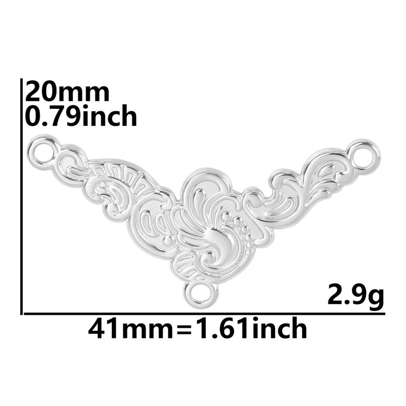 6pcs/Lot Insect Pendant Silver Color Stainless Steel Butterfly Charms For Jewelry Making Supplies DIY Necklace Earrings Pendants