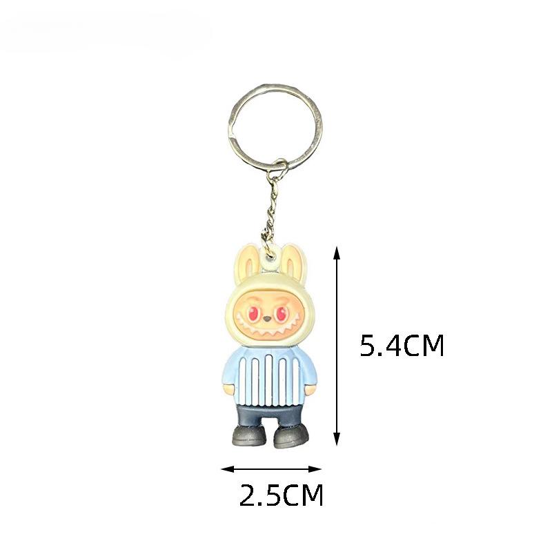 Cute Trendy Play Labu Bag Pendant Keychain Backpack Pendant Keychain Small Gift