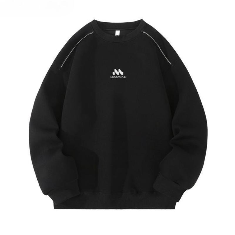 

Мужской свитер с круглым вырезом, осенний, уличный, модный брендовый, с длинным рукавом, мужской свободный, для пары, повседневная куртка XXXL