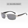 Polarized Sunglasses Men Aluminum Magnesium Driving Sun Glasses  Rectangle Shades For Men Oculos Masculino Male