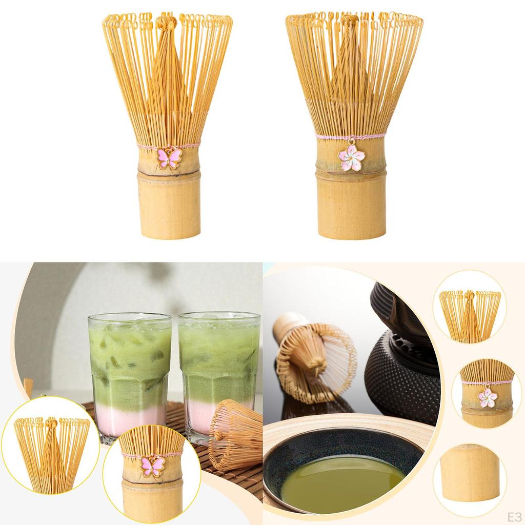 Bamboo Japanese Matcha Stirrer Chasen 2.3x4.2inch Mixing Tool