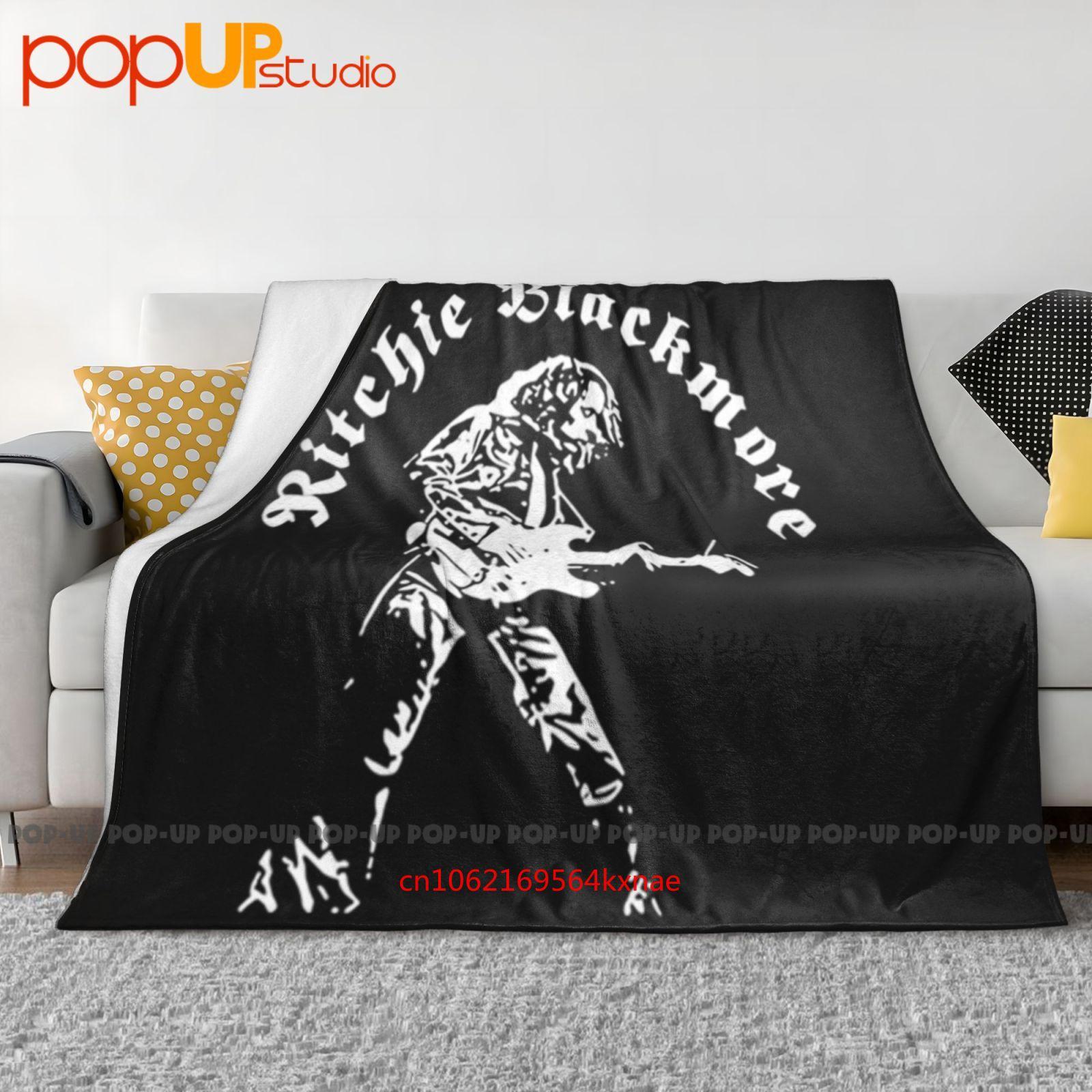 

Річі Блекмор Гітарист Божевільна Ультра-М яка Ковдра Плед Зимовий Покривало на Диван Покривала на Ліжко 30x40in