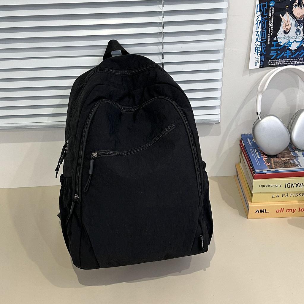 Backpack fashionable waterproof large capacity, college students outdoor leisure school bag student backpack popular