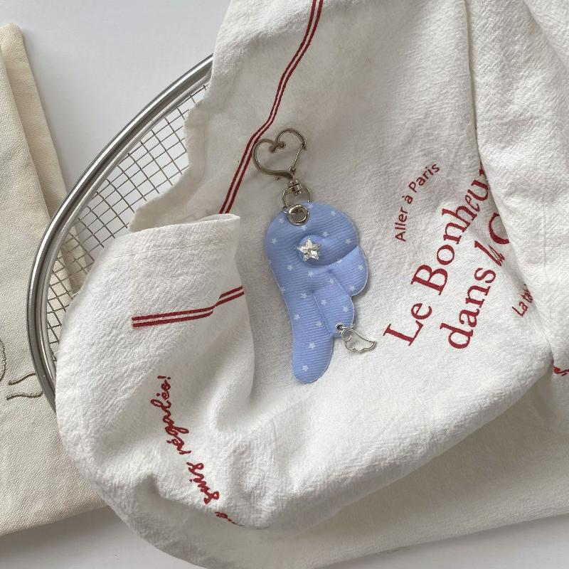 

Y2K Harajuku Musical Notes Star Pendant Keychain Cute Bag Hanging Decoration For Women Girls Sweet Keyring Jewelry Gift A14