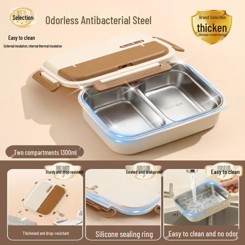Stainless Steel Insulated Microwaveable Lunch Box