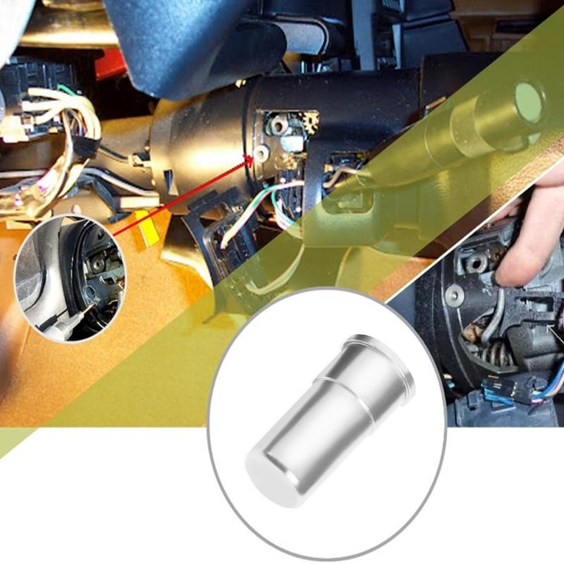 2pcs Tilt Steering Column Pivots Pins Oversized Steering Pins for 1969-1996 Auto Accessories Easy Installation