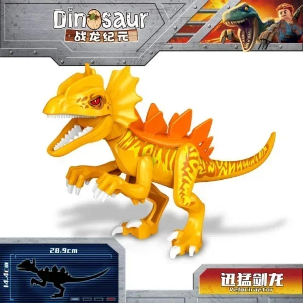 59 Types Big Size Jurassic World Park Dinosaurs Figures Bricks Assemble Building Blocks Toys Tyrannosaurus Rex For Children Gift