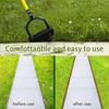 Manual Half-Moon Serrated Edging Shovel for Gardening