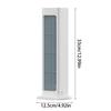 Standing Leafless Tower Fan with Remote Control Wall-mounted Bladeless Air Conditioner Fan for Office Home Use