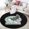 Mexico pattern round rug,Carpet Rug for Living Room Bedroom Playroom ,Non-slip Floor Mat,Holiday Gifts and Birthday Gifts.