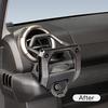 Tsuchiya Yac Vehicle-Specific Air Conditioner Drink Holder SY-SZ5 for Suzuki JB64/74 Jimny Passenger Seat Black
