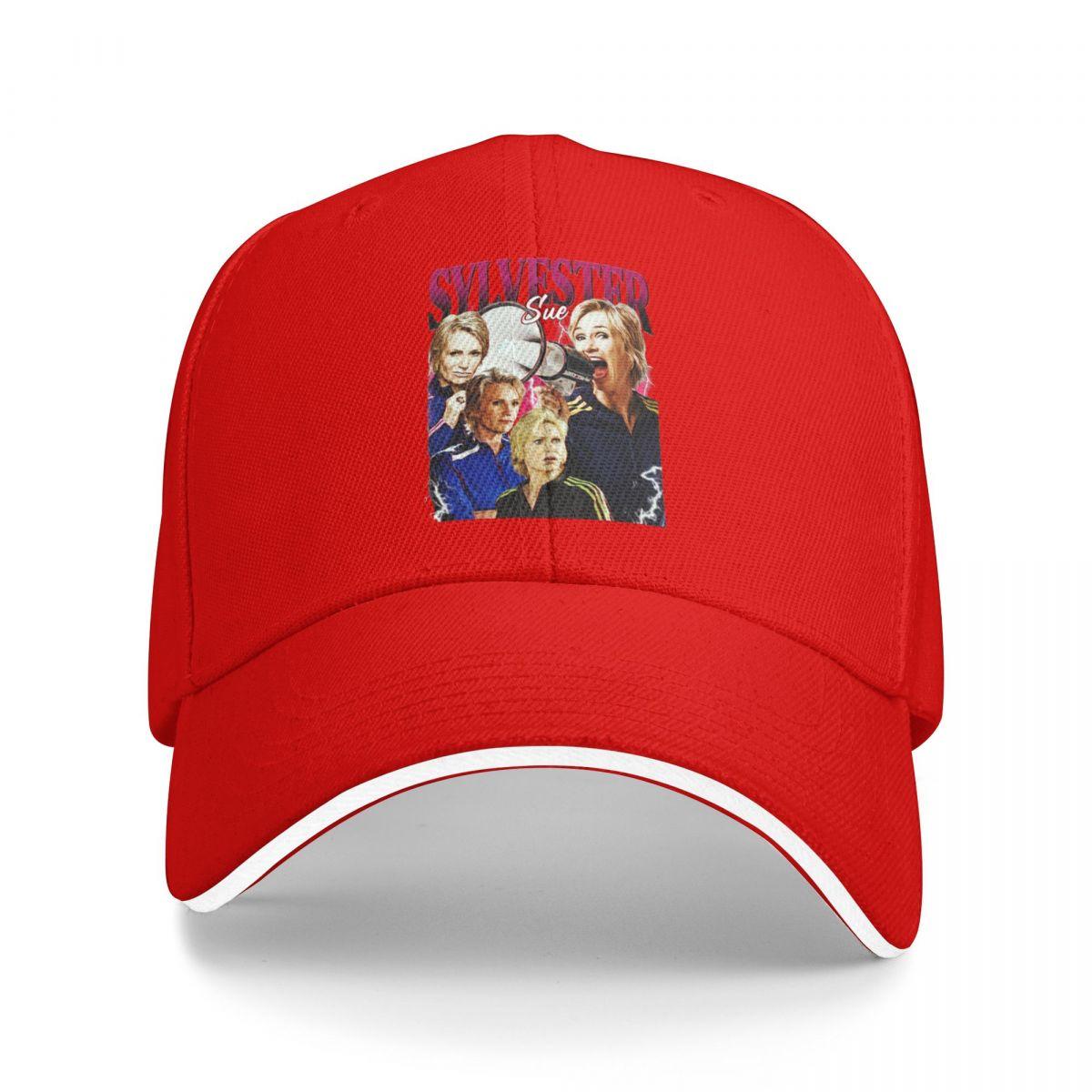 Baseball Caps Vintage Sue Sylvester Glee Graphic FeUnisex Unisex Casual Spring Hats One Size