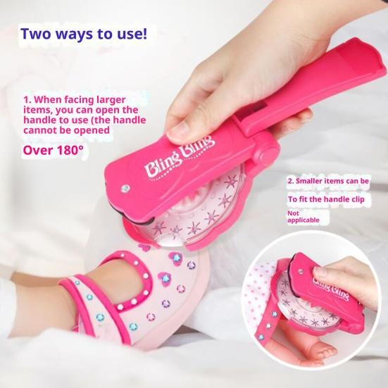 Rhinestone Applicator Set Brilliant Rhinestone Series Versatile Design Rhinestone Styling Tool No Heat Required Hair Styling Tool