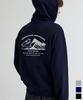 Mountain Oversized Printed Hoodie