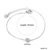 Light Luxury Zircon Bracelet Heart Oval Geometric Design Fashion Jewelry For Women