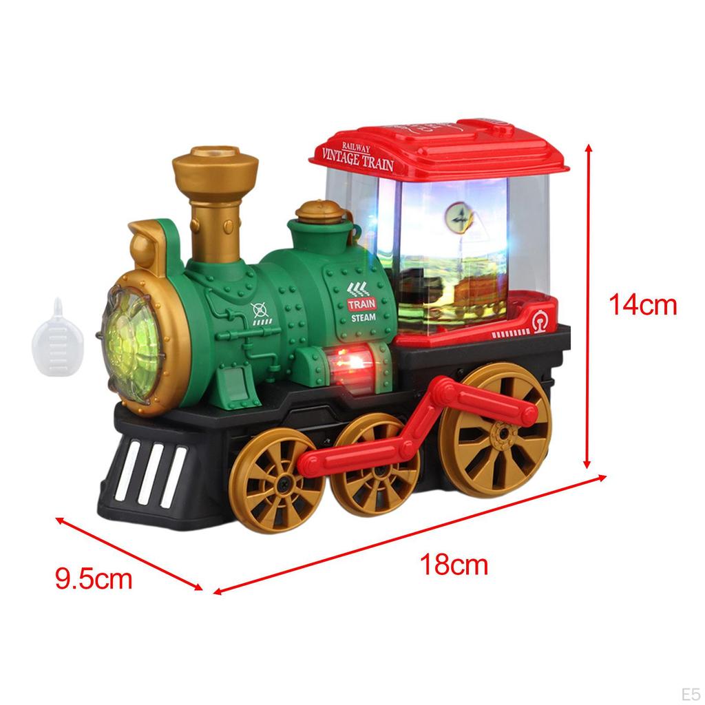 Electric Train Set with Interactive Features