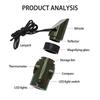 7-in-1 Outdoor Survival Whistle Multifunction 7-in-1 Emergency Whistle  Sporting Goods