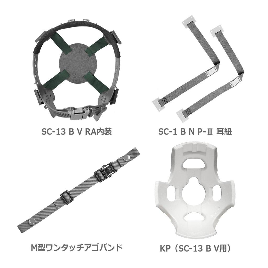 Work ABS with Ventilation Rain B V RA KP White [Midori Anzen] Helmet, Plastic, Holes, Guard, Anti-Slip, SC-13