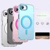 Matte Candy Color Clear Magnetic 16E Case For For Iphone 16E SE4  Wireless Charging  ShockProof Soft Cover 16E
