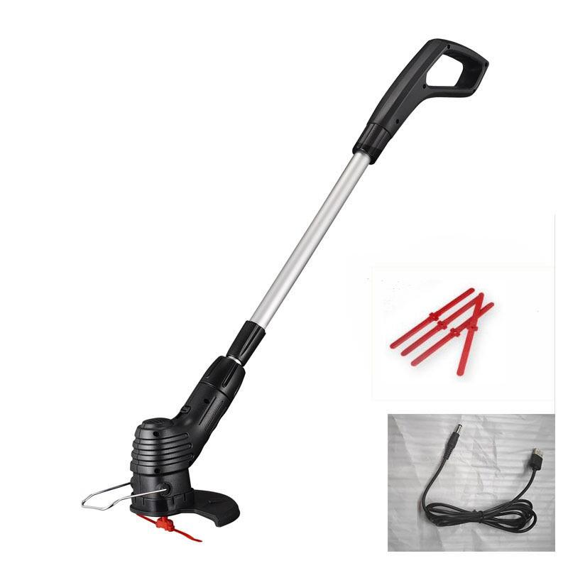 Rechargeable Handheld Electric Lawn Mower & Garden Trimmer