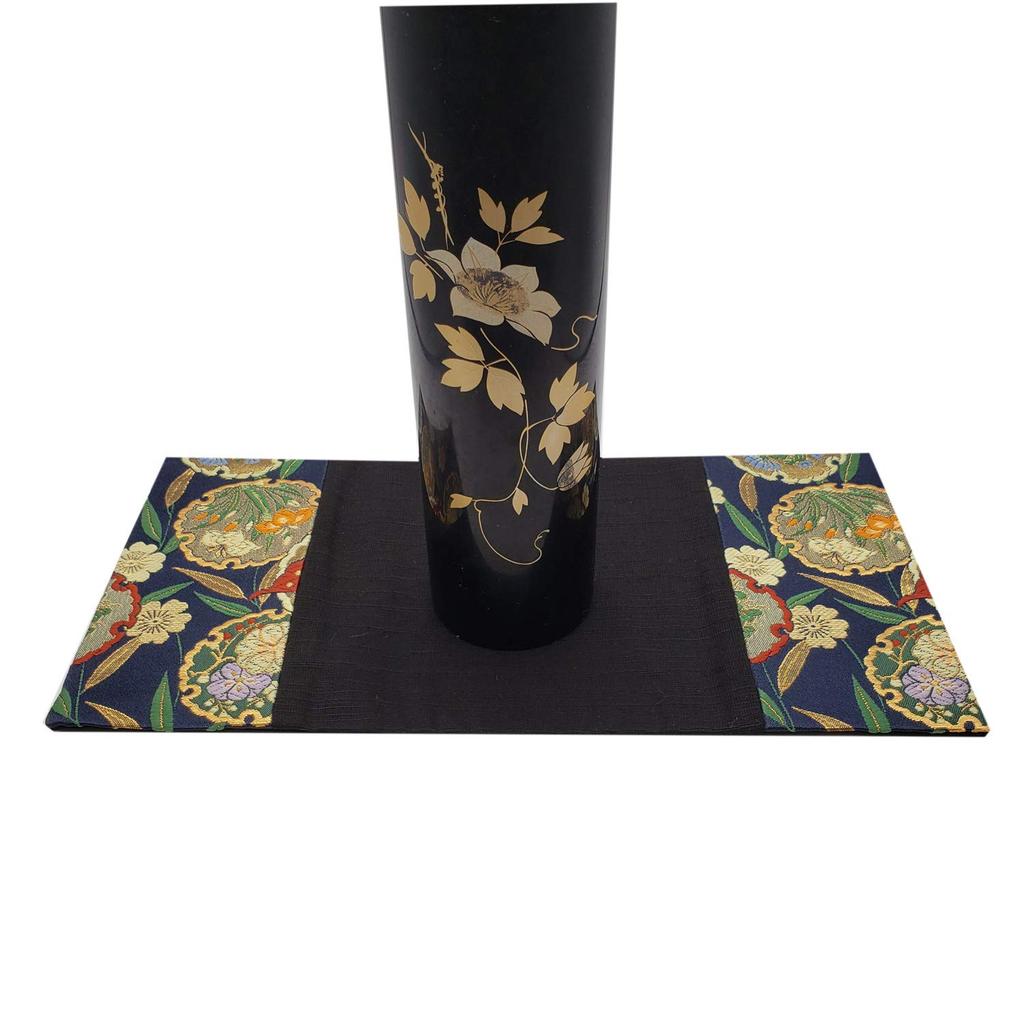 Perfect for this woven vase mat features a texture and is ideal for displaying incense and samurai Japanese-style rooms, Japanese-style sash-like