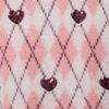 2025 Spring Women's Heart Jacquard Round Neck Knitwear