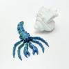 Articulated Hermit Crab 3D Printed Model Movable Joints Cool Desktop Creative Ornament Fun Home Room Decoration Crafts Artwork