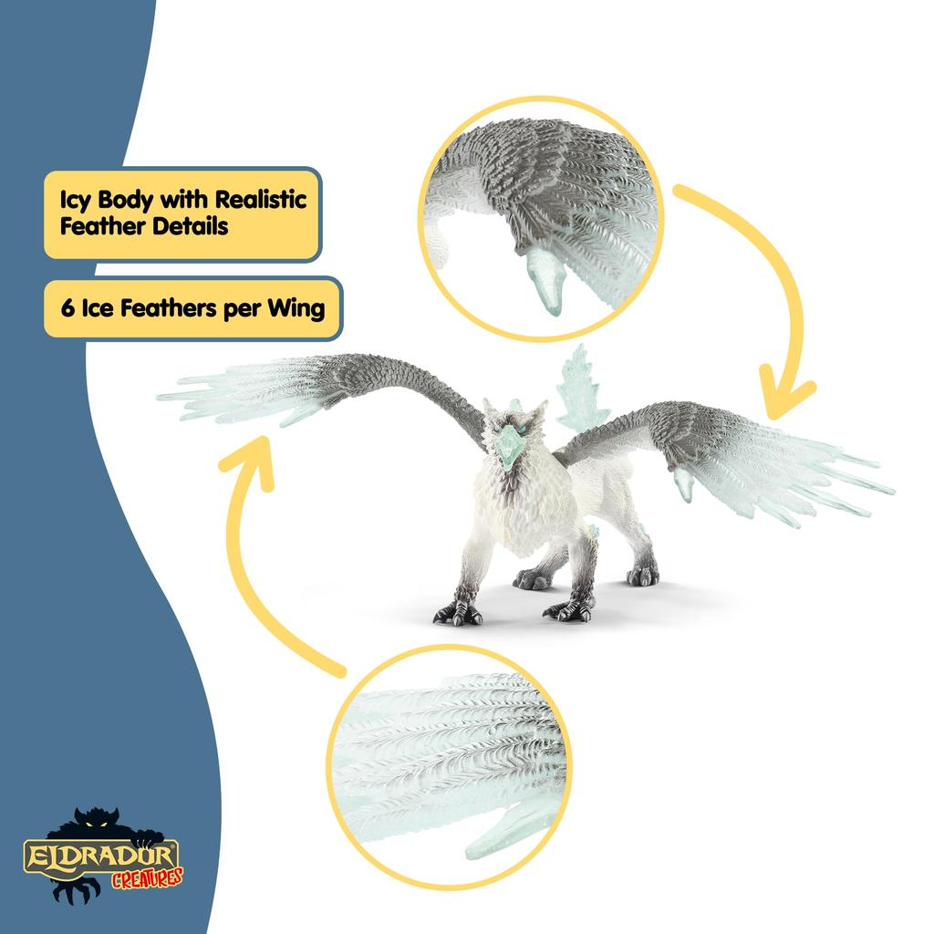 Schleich El Dorado Ice Griffin Figure 70143
