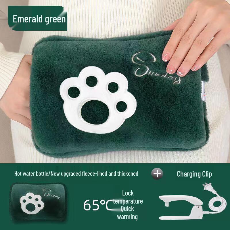 

Felian Rechargeable Plush Hot Water Bottle Hand Warmer