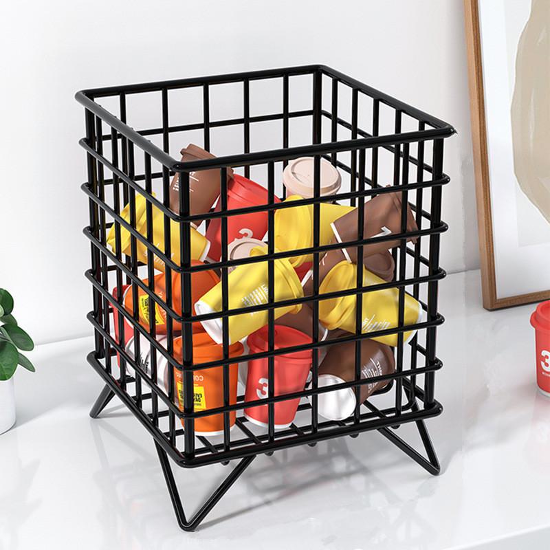 Coffee Pod Holder Storage Basket Square Coffee Pod Capsule Rack Cup Holder Espresso Pod For Kitchen Pantry Office Home
