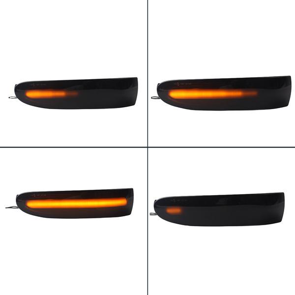 LED Dynamic Turn Signal Lights for 2005-2010 Mercedes-Benz R-Class, ML-Class W251, W164, X164 (1 Pair)