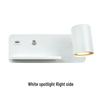 Minimalist Wall Lamp with USB Port and Wireless Charging