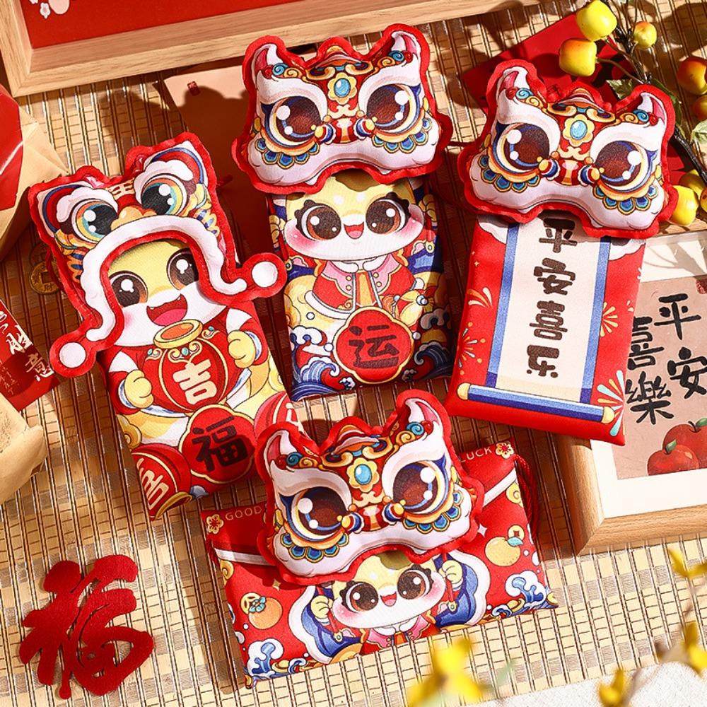 Crossbody Bag 2025 Red Envelope Chinese Year Lucky Money Wallet  Spring Festival Supplies