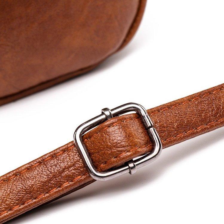 Women Crossbody Bag Mobile Phone Bag Leather Cross-body Card Wallet Pouch Travel Handbag Mini Wallet Shoulder Purse D2K0